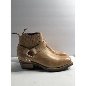 Freebird Whiskey Western Boots Womens Size 12 Mens 10 Color Cream/Blonde